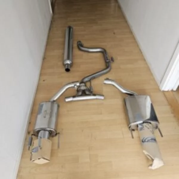 Exhaust system – Genuine Hirsch Performance exhaust system for SAAB 9-3