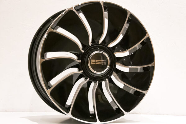 ESQS Forged Aero Turbine with floating center cap