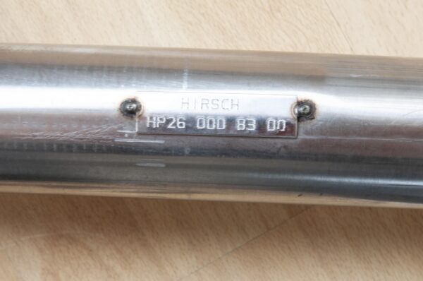 Genuine Hirsch Performance exhaust intermediate tube for SAAB 9-3 F260008300