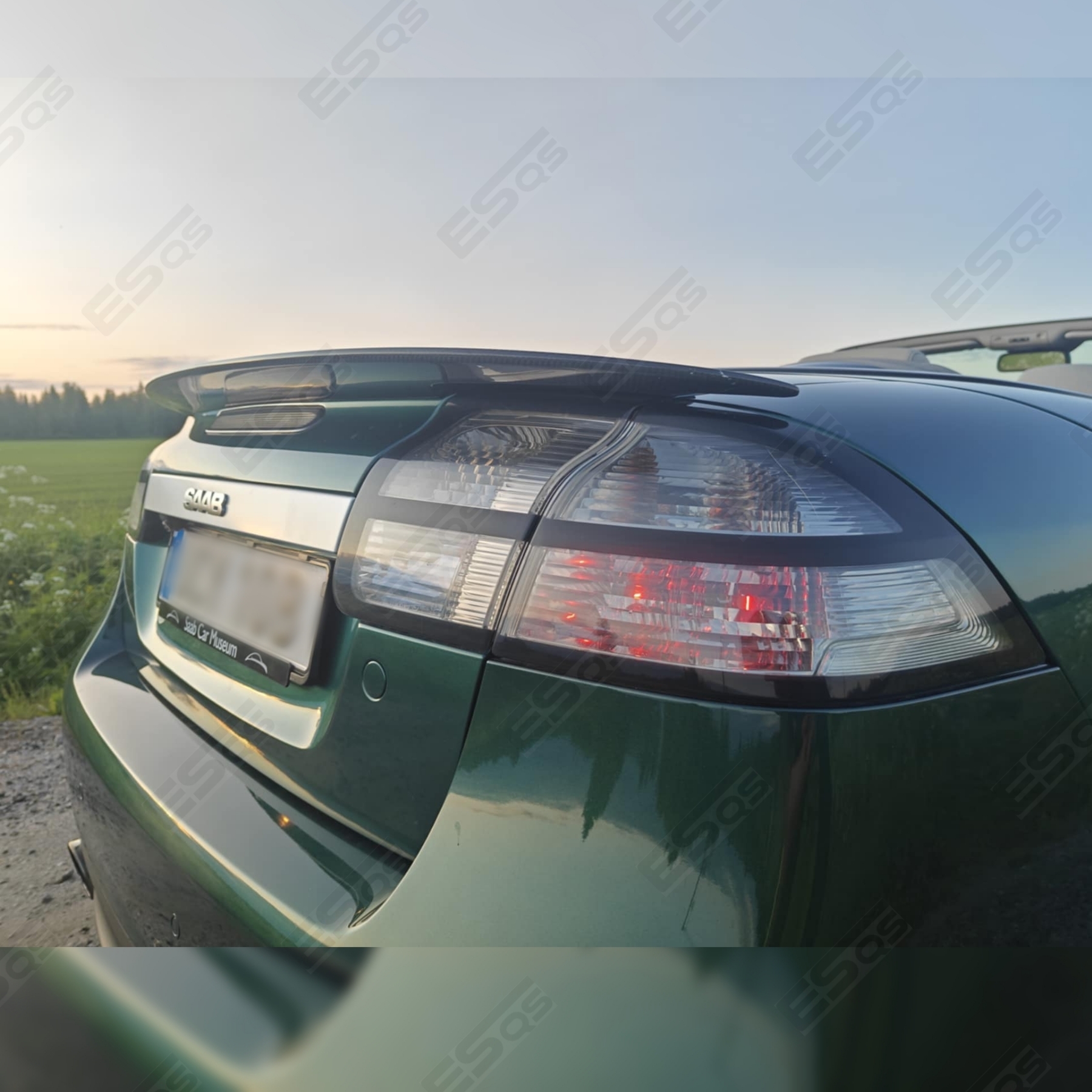 Rear Spoiler – SAAB 9-3 Convertible (MY 2004–2012)