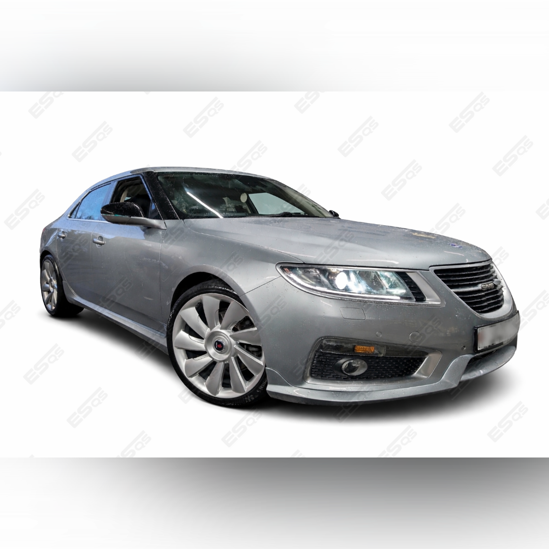 Custom asymmetric forged wheels inspired by Saab 9-X concept design, made to order by ESQS